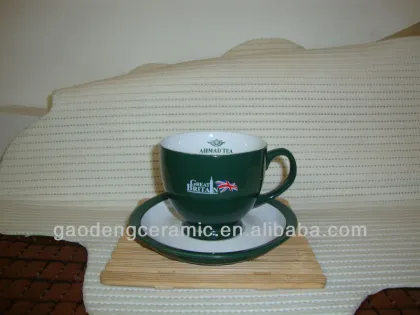 AHMAD tea cup and saucer