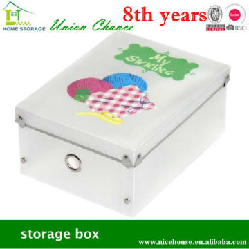 2015 PP clear box plastic recycling for shoes