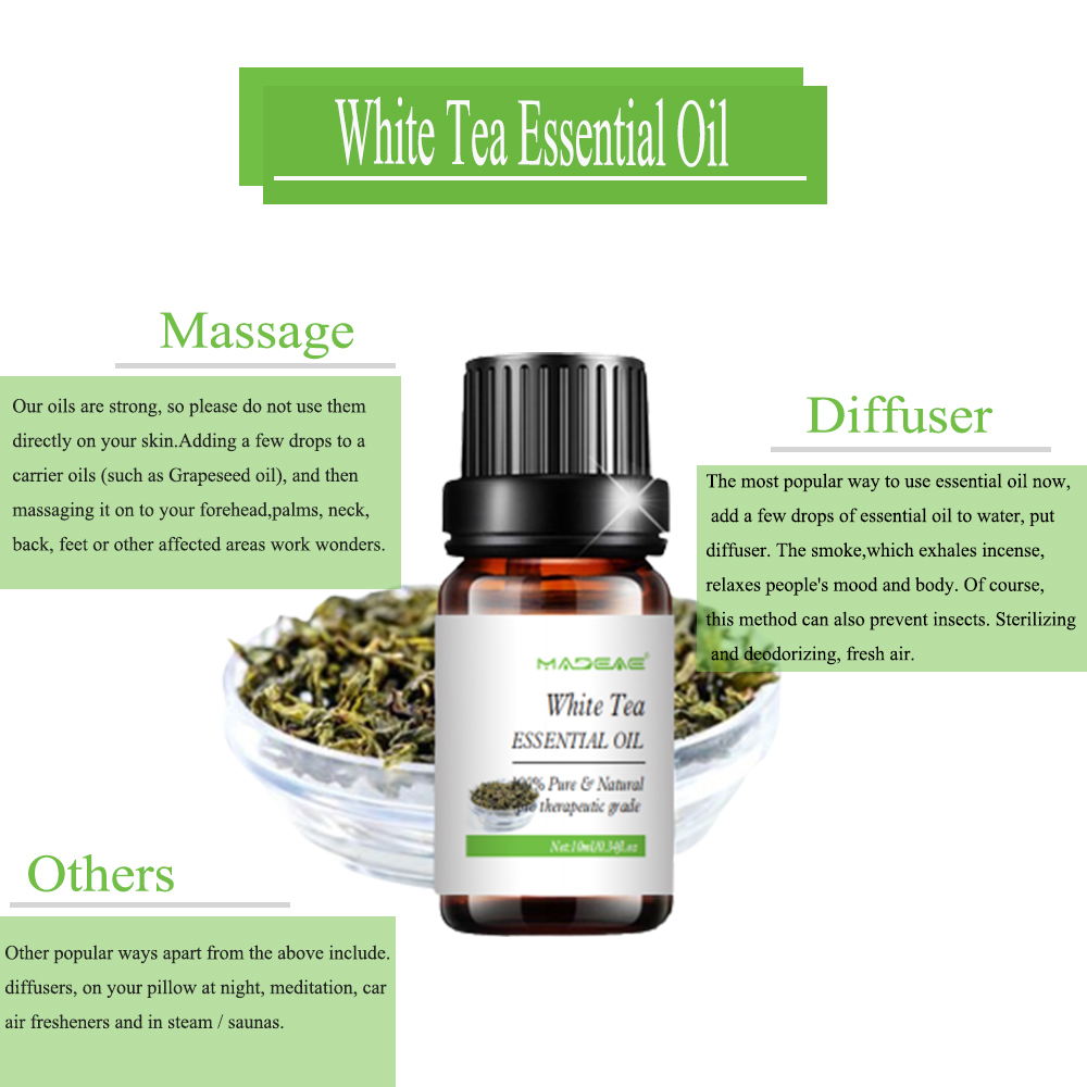 Water Soluble White Tea Essential Oil For Humidifier