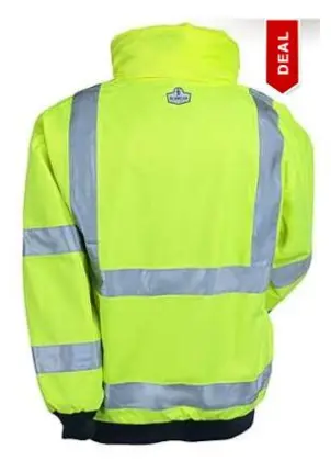 Ergodyne  Lime High Visibility Jacket