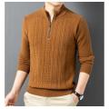 Men's Casual Quarter-Zip Sweaters