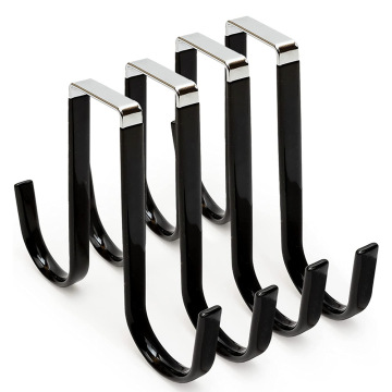Double Sided Hook Hanger with Vinyl Coating for Towels and Bags