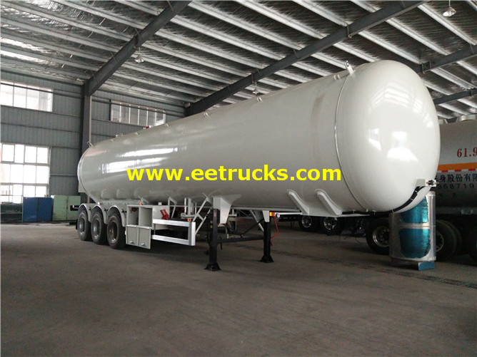 54 CBM Tri-axle LPG Gas Tanker Semi-trailers