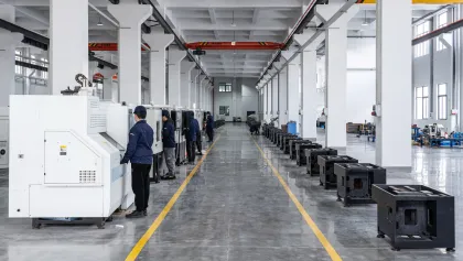 Double Spindle Double Gang Slant Bed CNC lathe