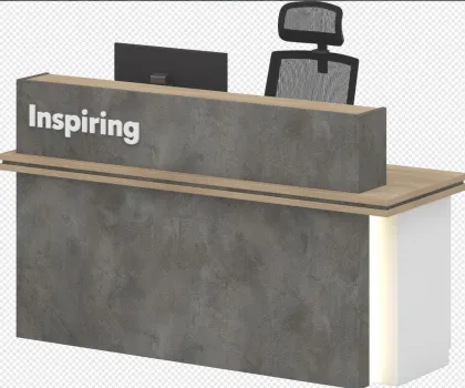 Modern Melamine Board Reception Desks