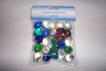 glass olive ball