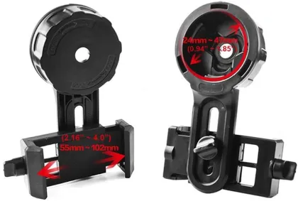 Universal Smartphone Adapter for Binoculars, Monoculars, and Telescopes