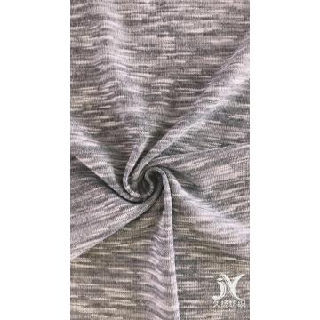White Slub Sweater Knit Fabric