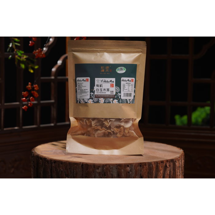 100g de fungo branco de orelha de madeira seca