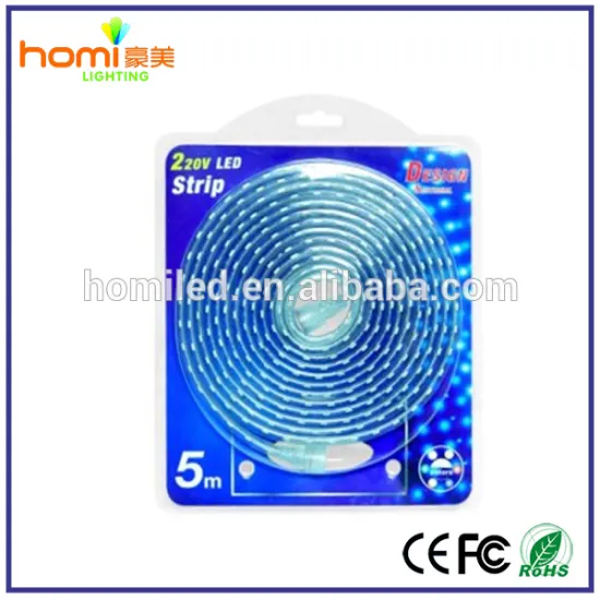 $5.54 5m blister packing 220V high-voltage led strip