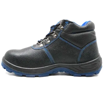 Waterproof anti static steel toe safety shoes