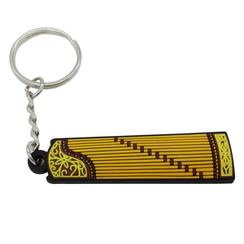 Personalized Music Instrument PVC Key Rings