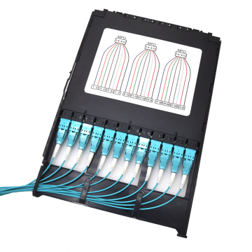 Panel de parche MPO de 4U para cableado HD