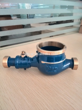 Multi jet water meter body