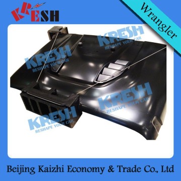 2015 China Supplier new SUV 4X4 engine hood cover for Wrangler JK new SUV off-road mopar engine hood cover for Wrangler JK