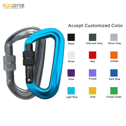 Custom 12kN Hiking Outdoor Safety Snap Hook Clip