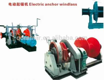 electric windlass hydraulic windlass with hydraulic pump boat, yacht and ship windlass