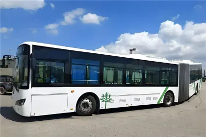Electric Vehicle Skywell 18M BRT: High - Quality Chinese Articulated Electric Bus for Efficient Urban Transit