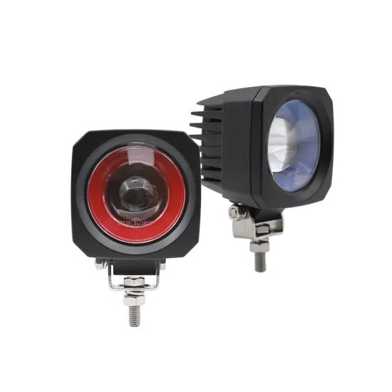 3D Lens Red and Blue Light LED Area Forklift Safety Warning Light