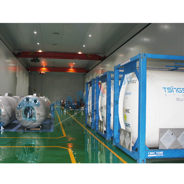ריפוד PTFE ISO מיכלי ציוד לאחסון ריאגנטים