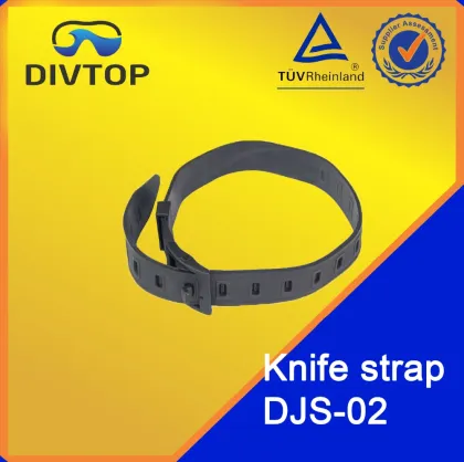 Rubber Leg Strap For Survive Knife