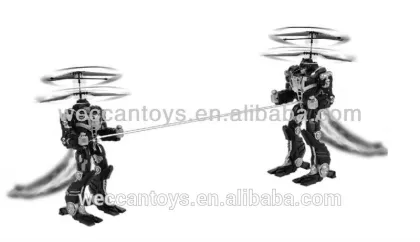 2.5CH RC Robot Helicopter with light RC battle robot with gyro