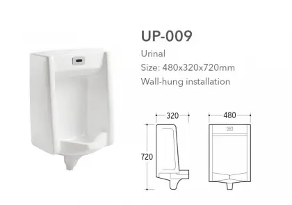 american standard installing wall hung urinal specs bracket