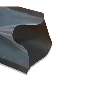 Matt Black Aluminum Foil Reusable Custom Printed Side Zipper Valve Flat Bottom Coffee Packaging Bag Pouch Coffee Bean Bags