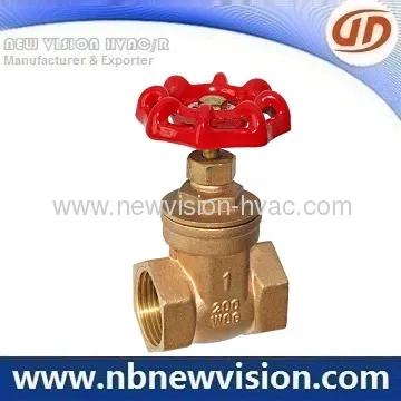 Brass Gate Valve For Plumbing 
