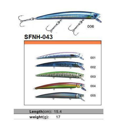 Esche da pesca plastica SFNH-043