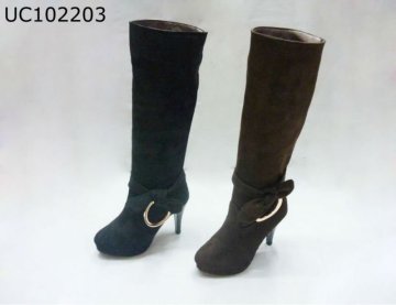 new high heel knee boots