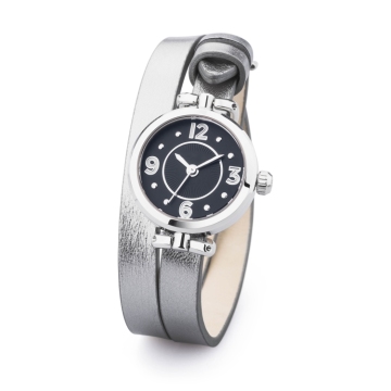 Montres pour dames avec bande de cuir du mouvement japonais