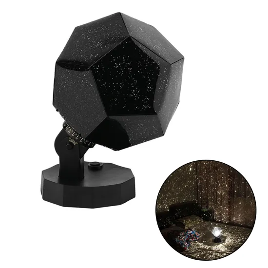 Romantic Star Projector Lamp Kids Gift Sky Projection Cosmos Night Light DIY Handmade Assemble LED Star Master Lamp Free Ship