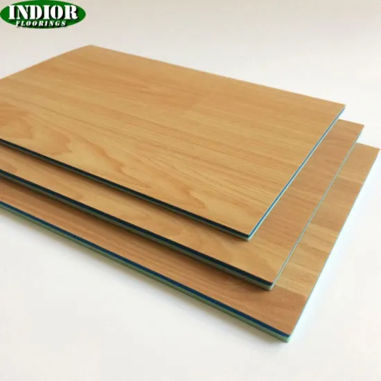 100% Virgin Material Waterproof PVC Vinyl Flooring: The Comfortable and Popular Choice for Badminton Courts
