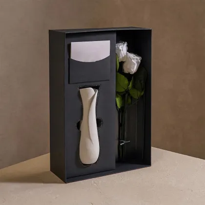 Wholesale Venus Infinity Flower in Vase - Eternal Forever Et Fleur Home Decoration