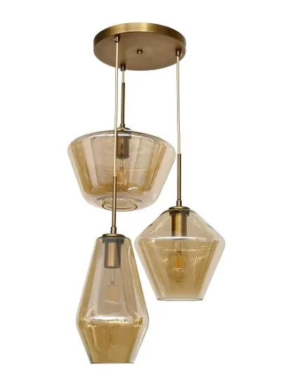 Glass Ball Dining Room Pendant Lighting Modern Lamp