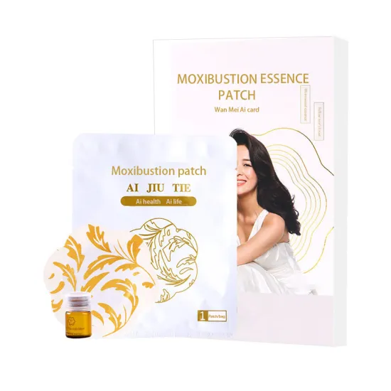 Essential oil moxibustion patch