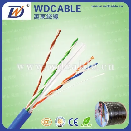 flexible cat6 4pair cable telecom cable ethernet network cables