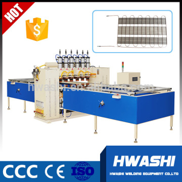 HWASHI Automatic Welding Machine , Wire And Bundy Tube Condenser Production Line