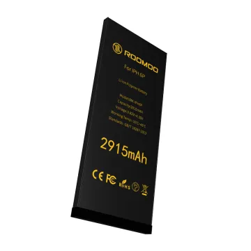 ROOMOO Brand Li-ion Polymer Battery For 6PReplacement