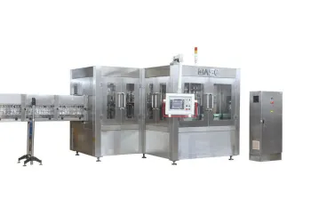 4 In 1 Monoblock Volumetric Filling Machine Water Bottling Plants