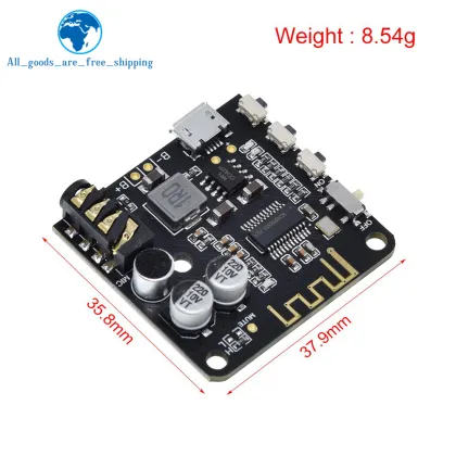 TZT Mini Bluetooth 5.0 MP3 Decoder Board Audio Receiver