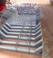 Iron Metal Bicycle Rack Parts Produkty