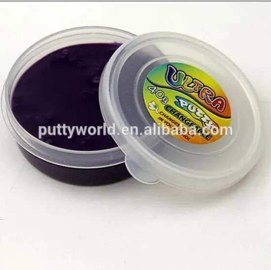 color changing Space putty heat sensitive Ultra putty handgum