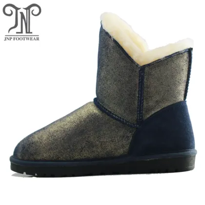 Fashion fluffy warm snow wool footwear ankle boots