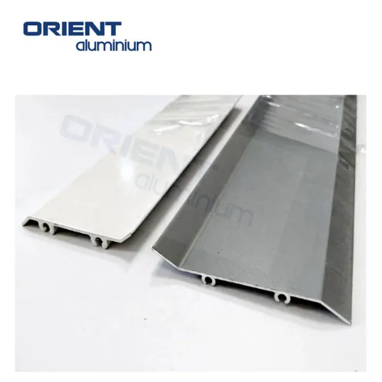 Free Sample Available: Aluminum Skirting Profiles 40mm/60mm/80mm - In Stock Wall Protectors