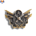 Metal brugerdefineret lapel pin badge blød emalje