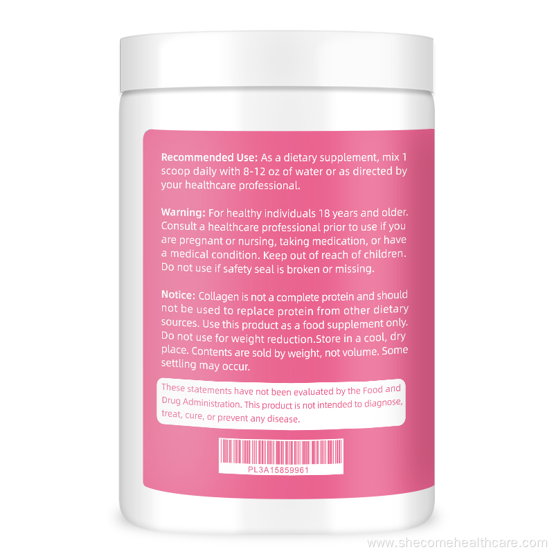 Multi collagen peptides Unflavored Collagen peptides powder