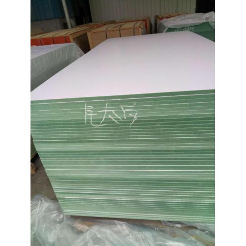 Green water resistant melamine color MDF board