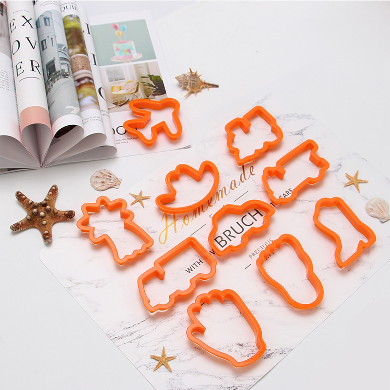 plastic vehicles cookie cutter set